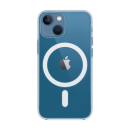 Coque hybride invisible pour Apple iPhone 13 mini, Transparent-noir-Medium-TPU (polyuréthane thermoplastique)	-iPhone 12 mini-iPhone 13 mini