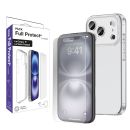 Pack contenant une coque TPU transparente et un verre trempé 2.5D pour iPhone 17 Pro Max.