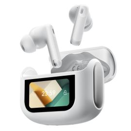 Blackview Airbuds 12 Blanc – Écran Tactile & Bluetooth 5.4