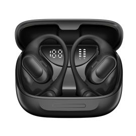 Écouteurs sans fil Blackview Airbuds 200 en noir avec réduction de bruit IA, Bluetooth 5.4, et résistance à l'eau IP68.