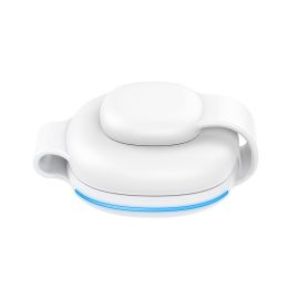 Chargeur sans fil compact 3-en-1 de 15 W de couleur blanche
