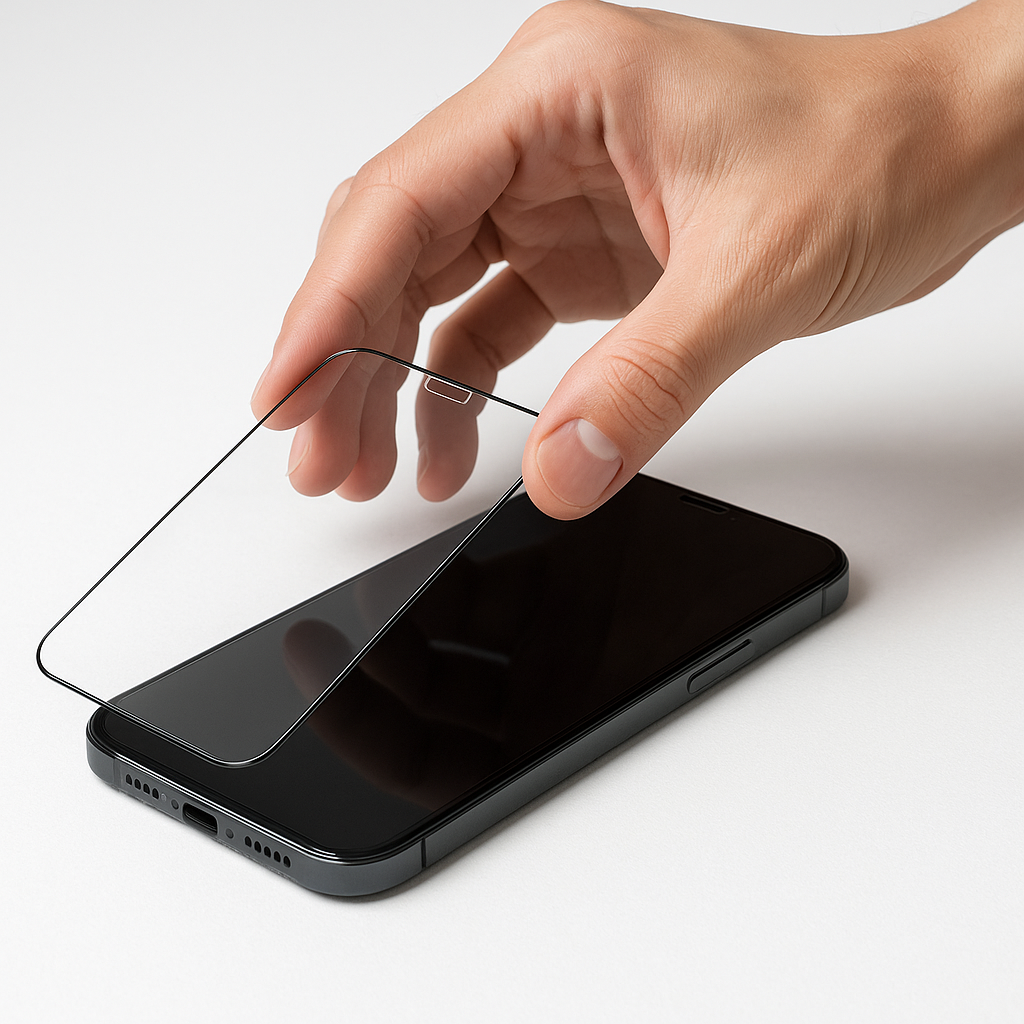 Comment mettre un verre trempé sans faire de bulle ?